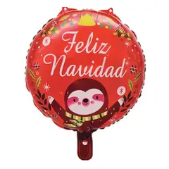 GENERICO - Globo metálico navidad 45cm