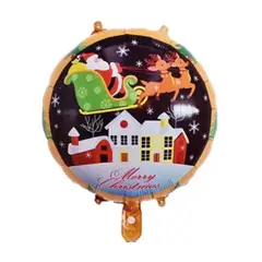 GENERICO - Globo metálico navidad 45cm