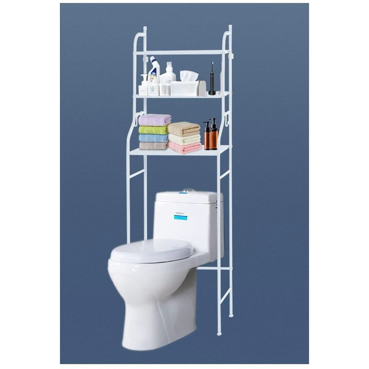 GENERICO - Organizador - Estante de baño moderno - Blanco
