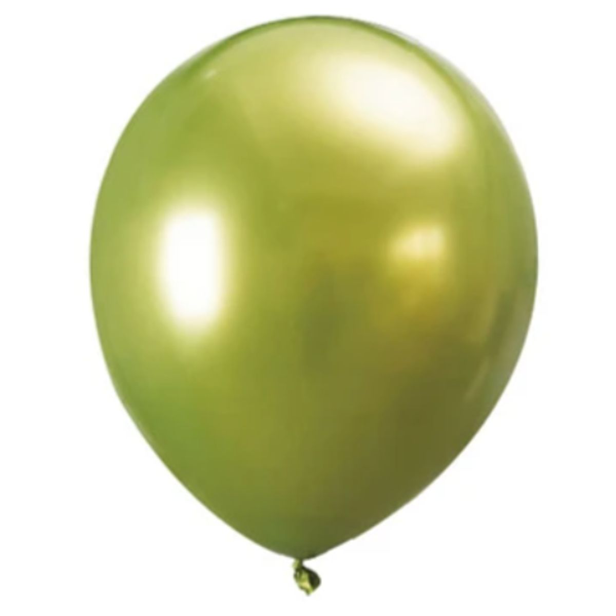 GENERICO - Globos cromados 25pcs 23cm verde claro