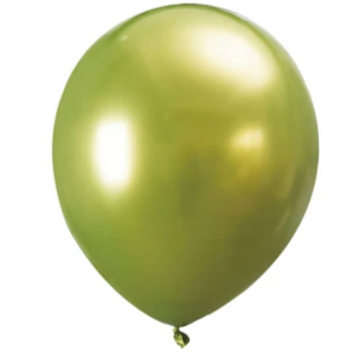 GENERICO - Globos cromados 25pcs 23cm verde claro