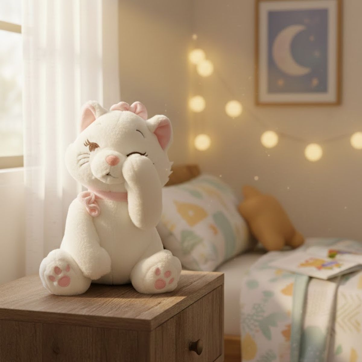 GENERICO - PELUCHE TIERNA GATITA  MARIE 40 CM GUISSEL