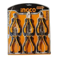 INGCO - Juego De Mini Alicates 6 Piezas