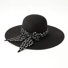 COLETTE - Sombrero Veraniego Ala Mediana Con lazo Estampado D Colores