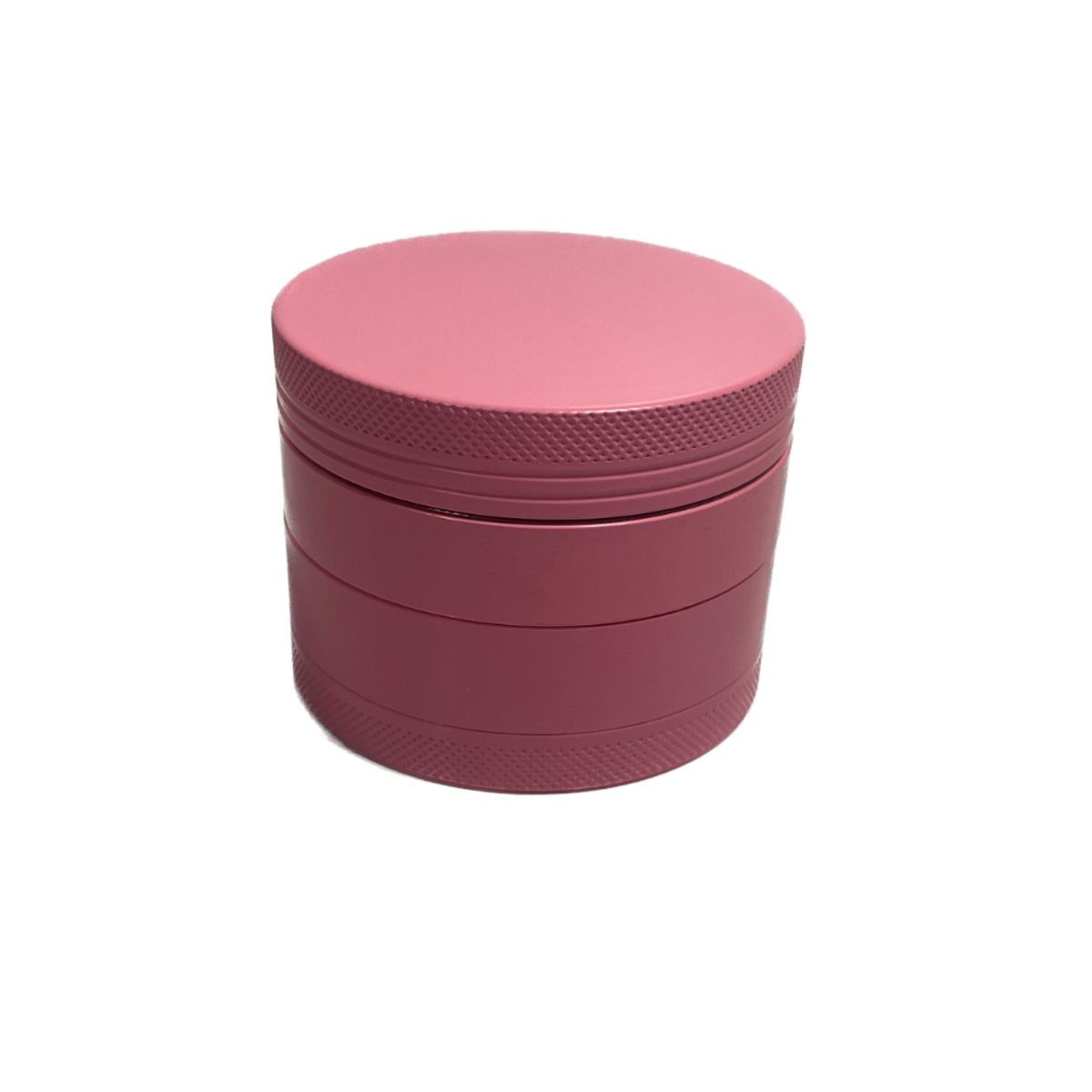 GENERICO - Moledor de finas Hierbas 4 piezas Cerámica color Rosado.+ Contenedor aluminio Regalo