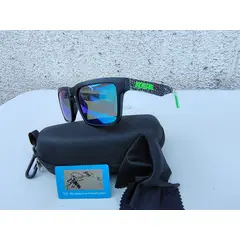 GENERICO - Lentes de sol tamaño XL154mm cara ancha gafas Kdeam polarizadas rectangular