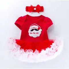 ATURE - Christmas Tulle Princess Dress Baby Party Outfit