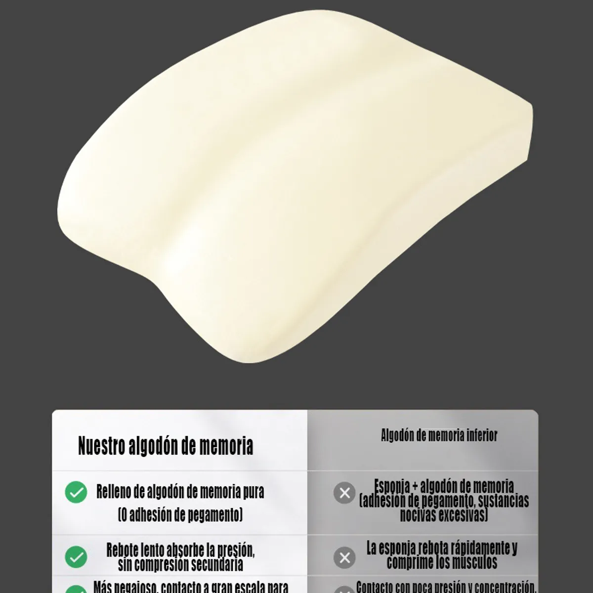 GENERAL - Set De Cojín De Protección Lumbar Integral