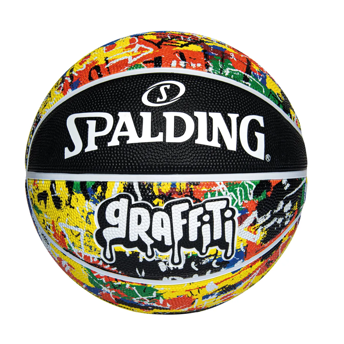 SPALDING - BALON 2021 ARCOIRIS GRAFFITI SZ7 RUBBER SPALDING
