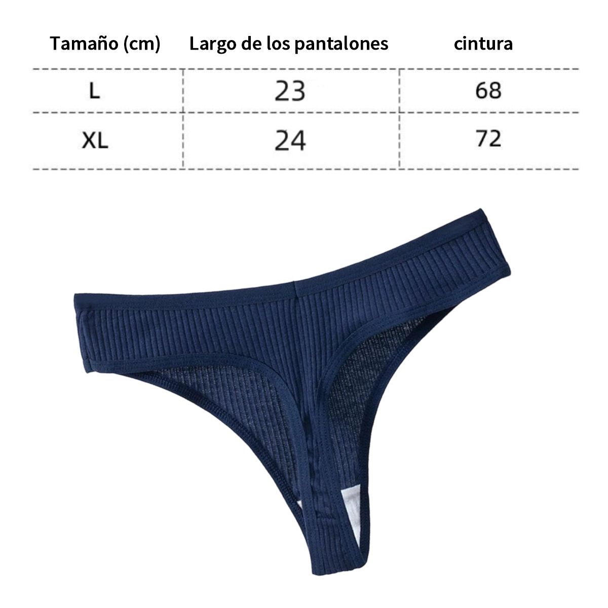 ATURE - Pack 3x Bikini De Algodón Sin