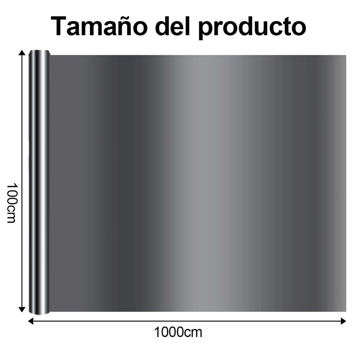 U BUY - Lamina Espejada Film Privacidad Vidrio Ventana 100 Cm  10 M