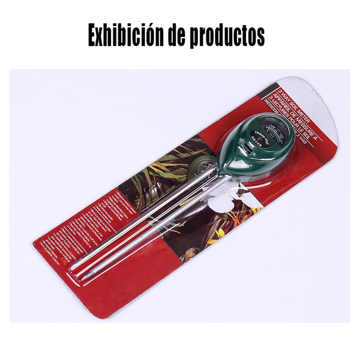 GENERAL - 3 En 1 Instrumento De Prueba Ambiental De Suelo