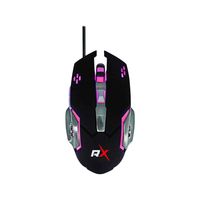 Mouse Gamer 5 3600 Dpi Retroiluminado Color Negro