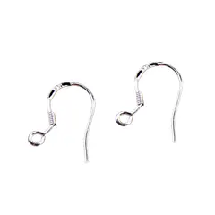 GENERAL - 6pcsaccesorio Material 925 Plata Esterlina Lettering Earhook