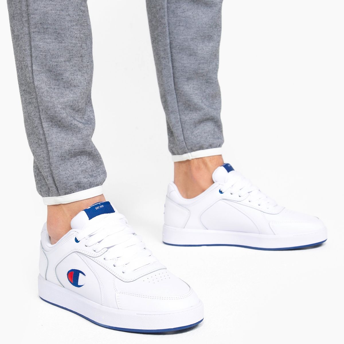 CHAMPION - Ace Zapatilla Urbana Hombre Cuero