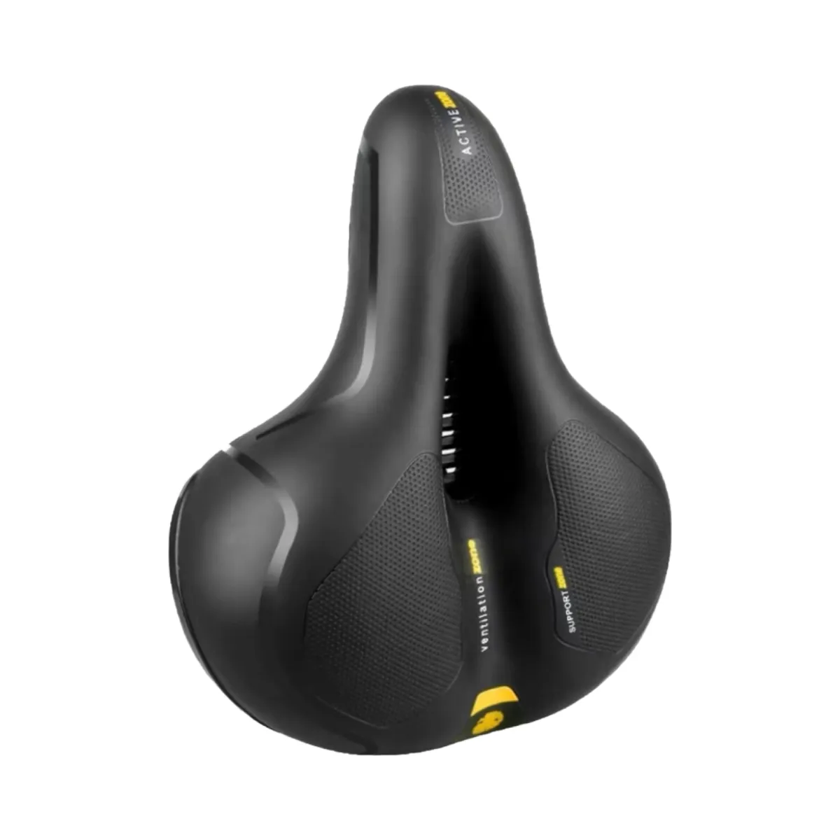 KINDA NICE - Cojín Hueco Transpirable Para Bicicleta Con Absorción De Imp