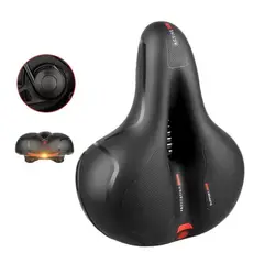 KINDA NICE - Cojín Hueco Transpirable Para Bicicleta Con Absorción De Imp
