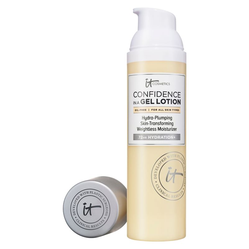 IT COSMETICS - Crema Hidratante Ligera Rellenadora y Transformadora Confidence In A Gel Lotion Moisturizer It Cosmetics