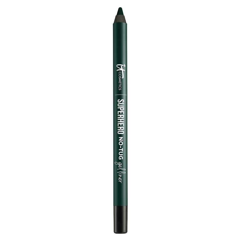 IT COSMETICS - Lápiz De Ojos En Gel A Prueba de Agua Superhero No-Tug Sharpenable Gel Eyeliner Mystic Emerald