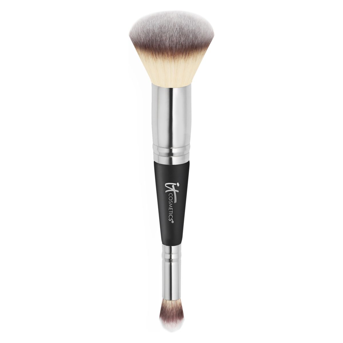 IT COSMETICS - Brocha Doble Para Base De Maquillaje Y Corrector Heavenly Luxe Complexion Perfection Brush 7 It Cosmetics