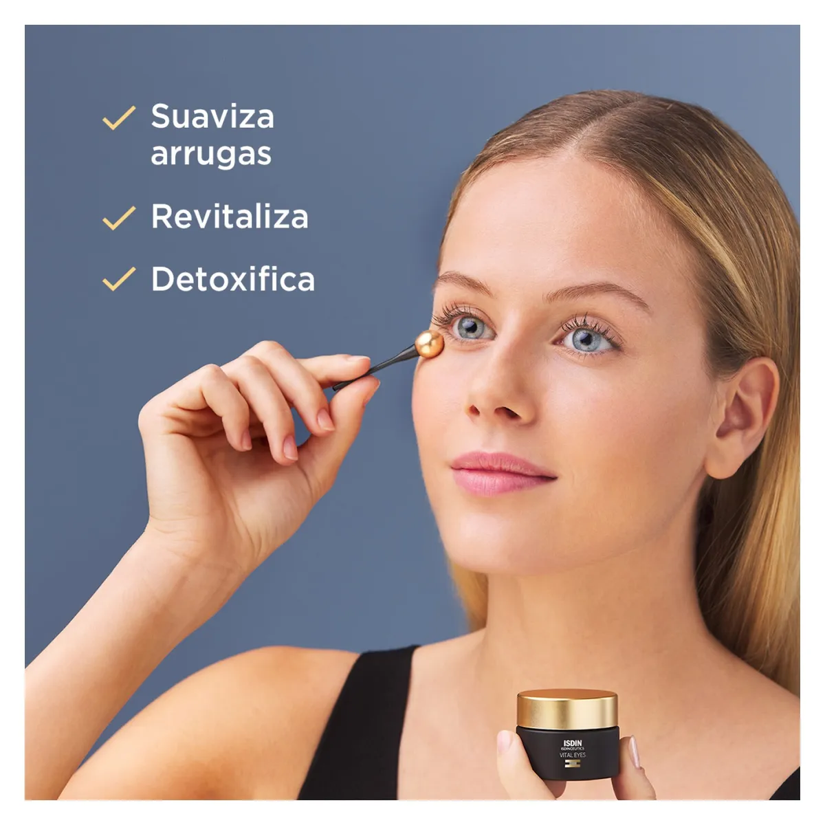 ISDIN - Contorno de Ojos Tratamiento Antiage Vital Eyes Isdinceutics 15gr ISDIN