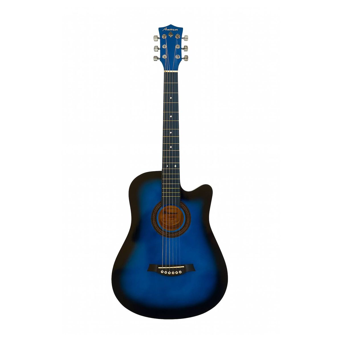 HENDRIX - Guitarra Acústica 39 Pulgadas + Funda Azul Hendrix