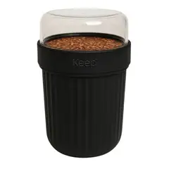 KEEP - Vaso Snack Negro 340ml