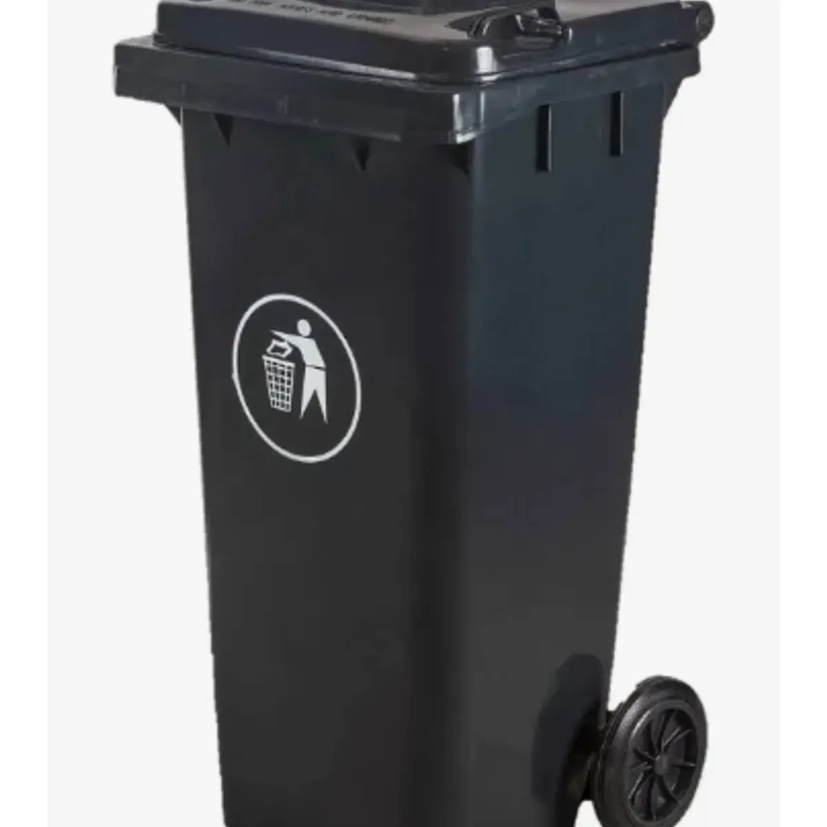 GENERICO - Tacho De Basura 120 Litros Gris