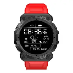 IMPORTCLICK - Reloj Smart Band Carga USB Deportivo Rojo
