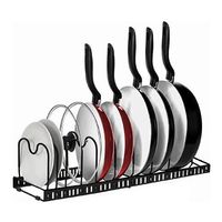 Organizador De Sartenes Y Ollas Con Compartimentos Ajustable