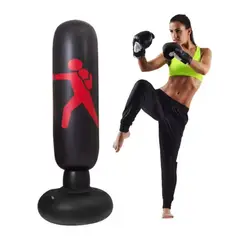 GENERICO - Saco De Boxeo Bolsa Inflable con Inflador