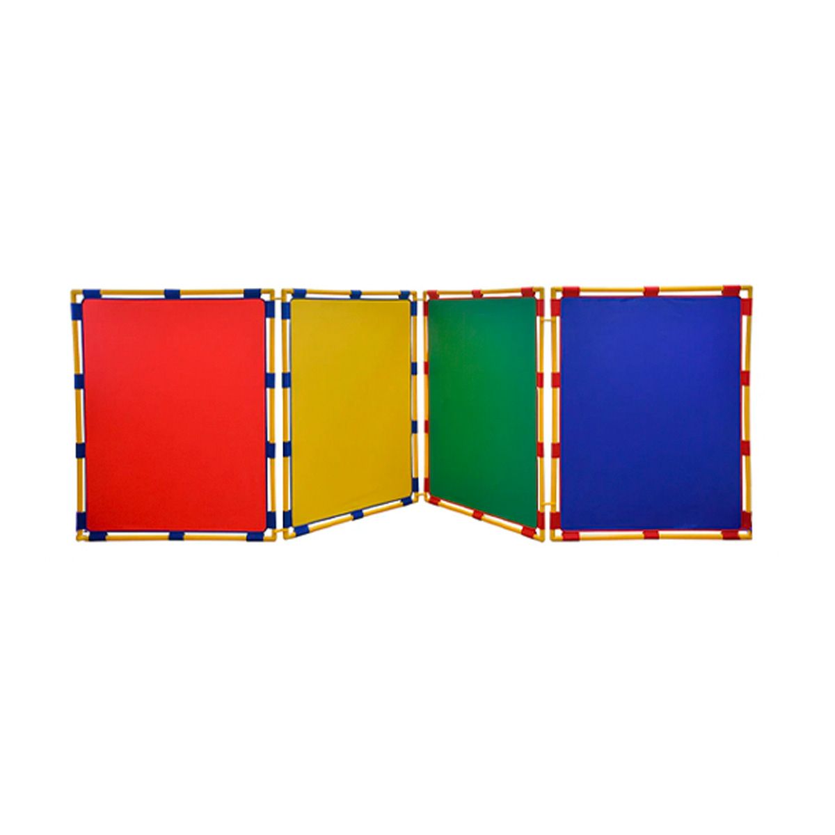 SDFIT - Set De 4 Paneles Grandes Infantiles Colores Play Panel Multicolor