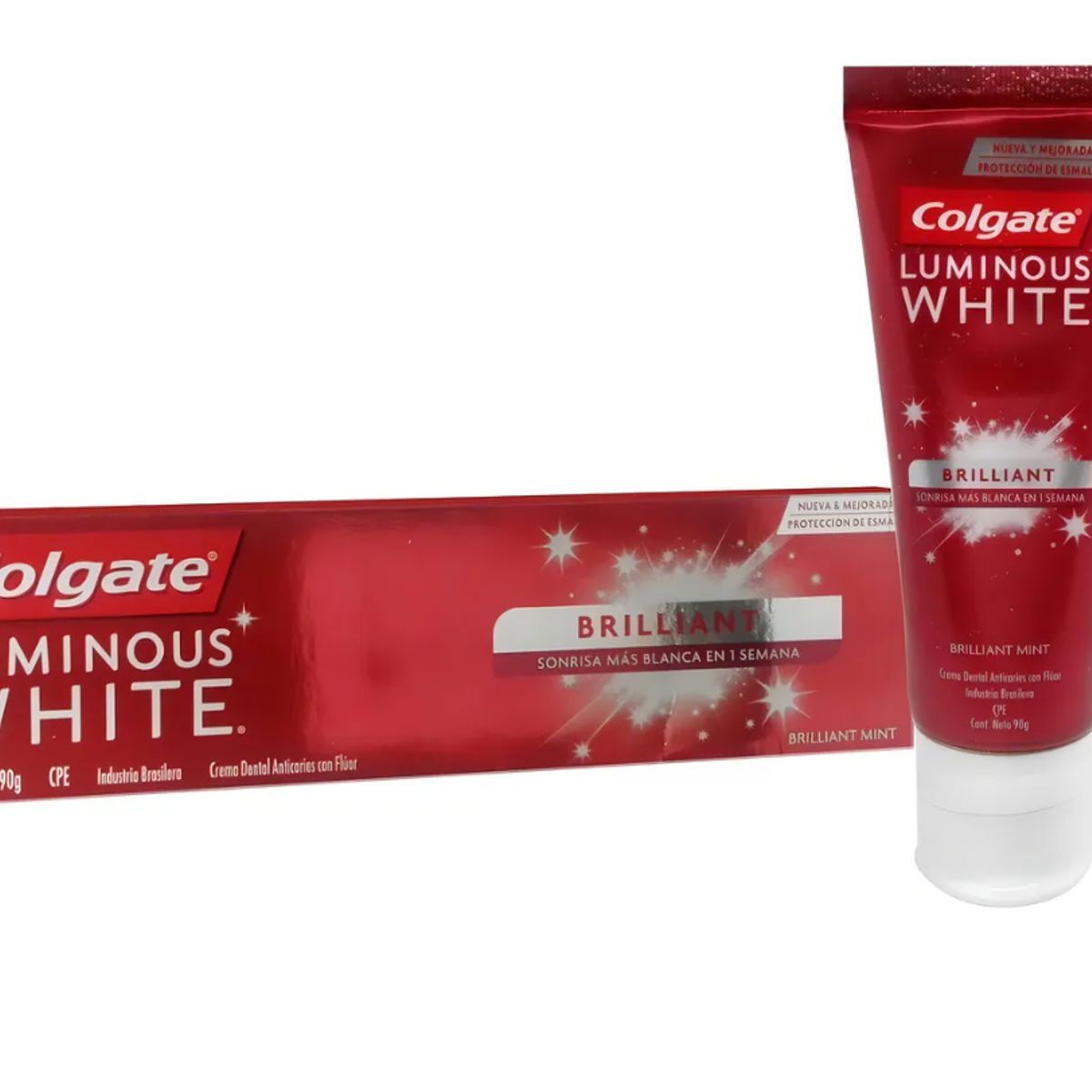 COLGATE - Crema Dental Colgate Luminous White Brilliant 90g