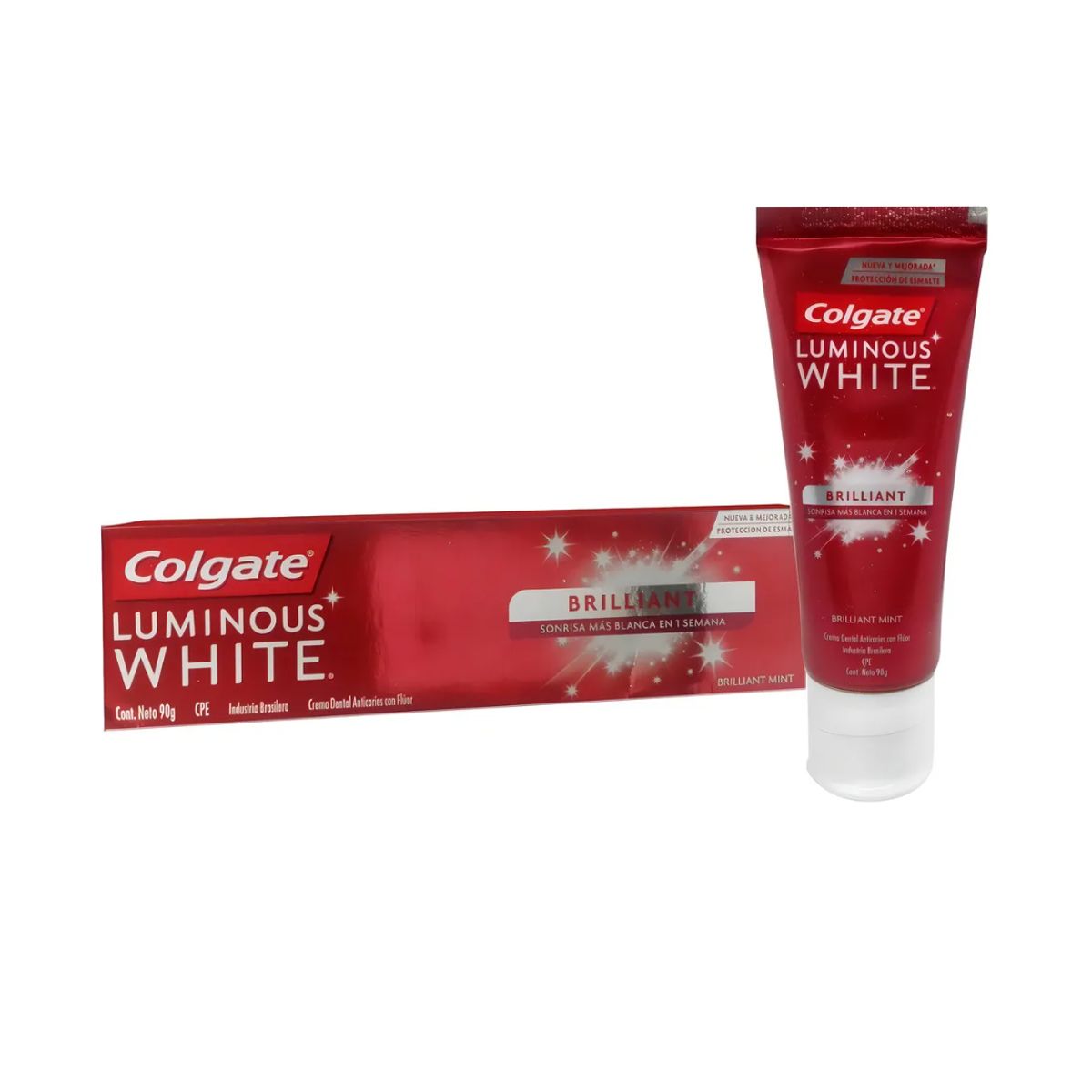 COLGATE - Crema Dental Colgate Luminous White Brilliant 90g