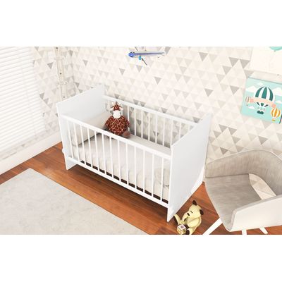 Imagen 2 del producto Cuna 84x134x69 cm blanca