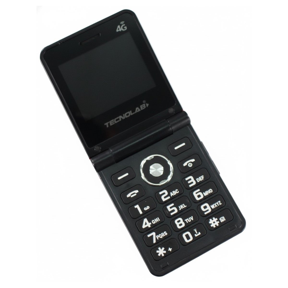 TECNOLAB - Teléfono Senior 4g Doble Pantalla Tecnolab Tl709BK