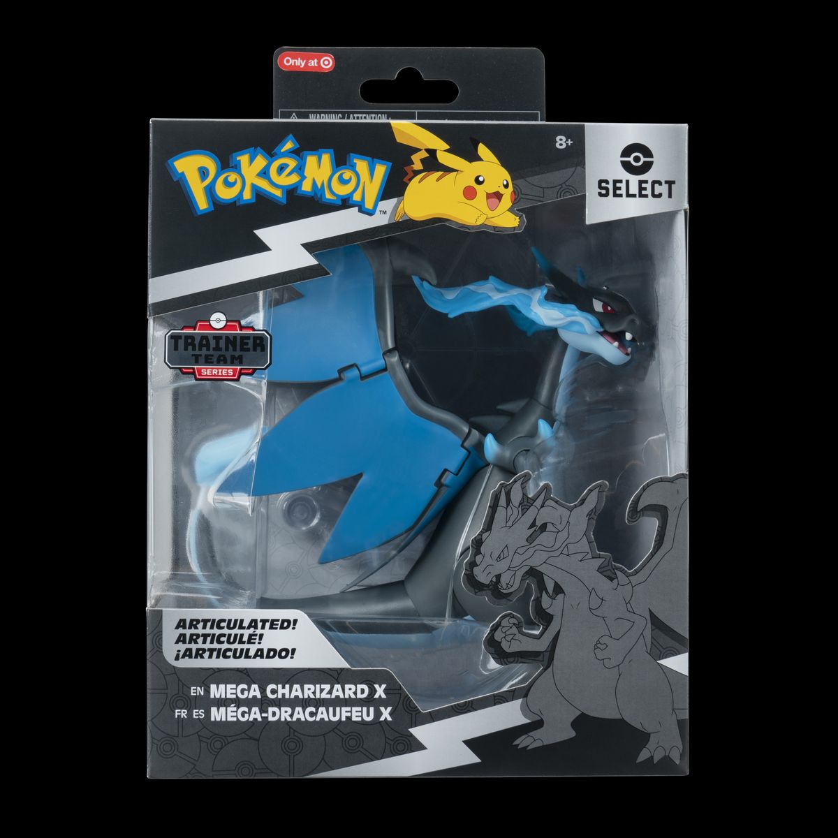 POKEMON - Figura Super Articulada De 15 Cm Mega Charizard Pokemon