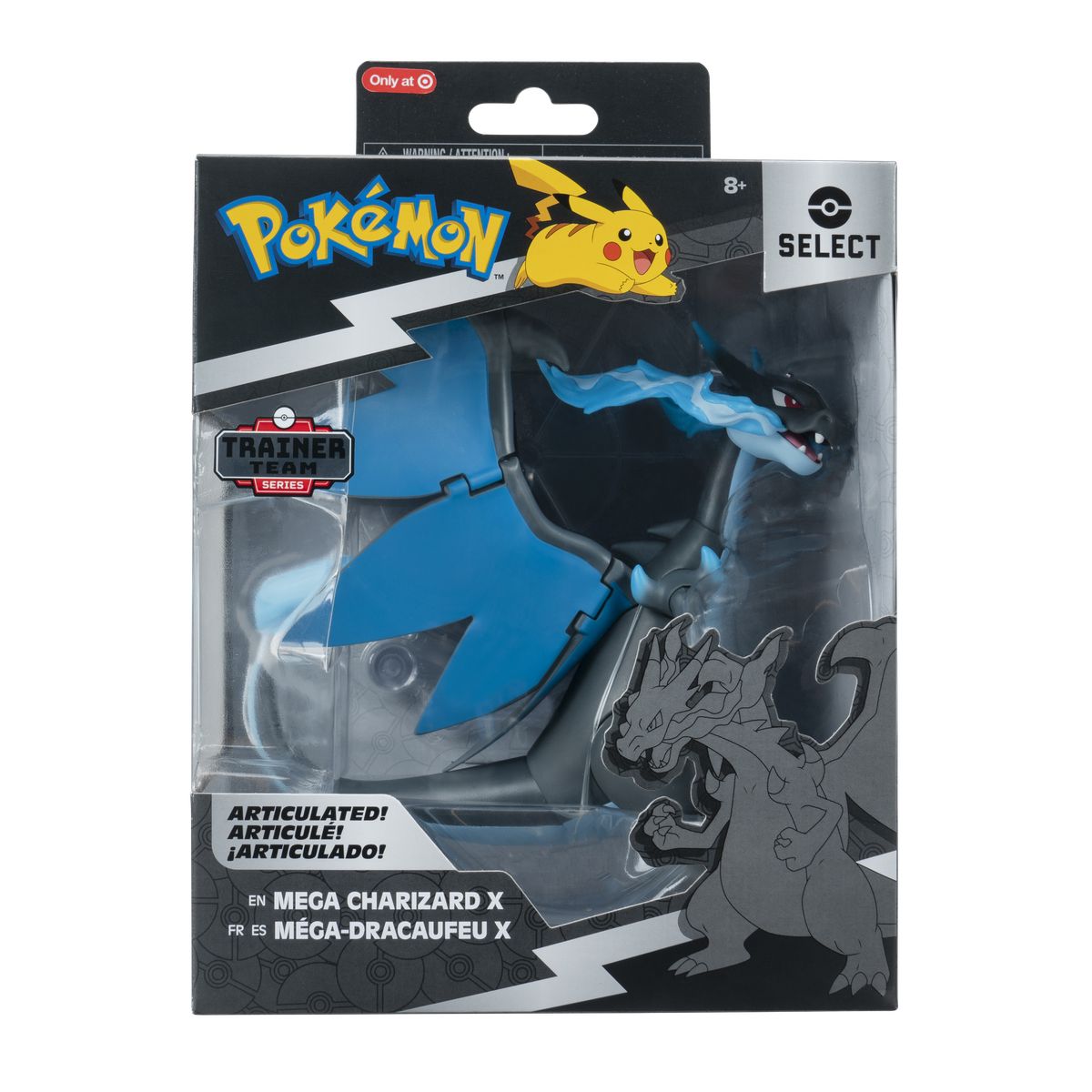 POKEMON - Figura Super Articulada De 15 Cm Mega Charizard Pokemon