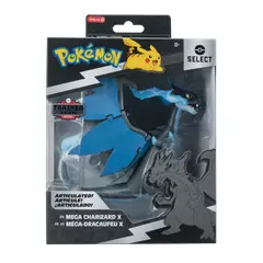 POKEMON - Figura Super Articulada De 15 Cm Mega Charizard
