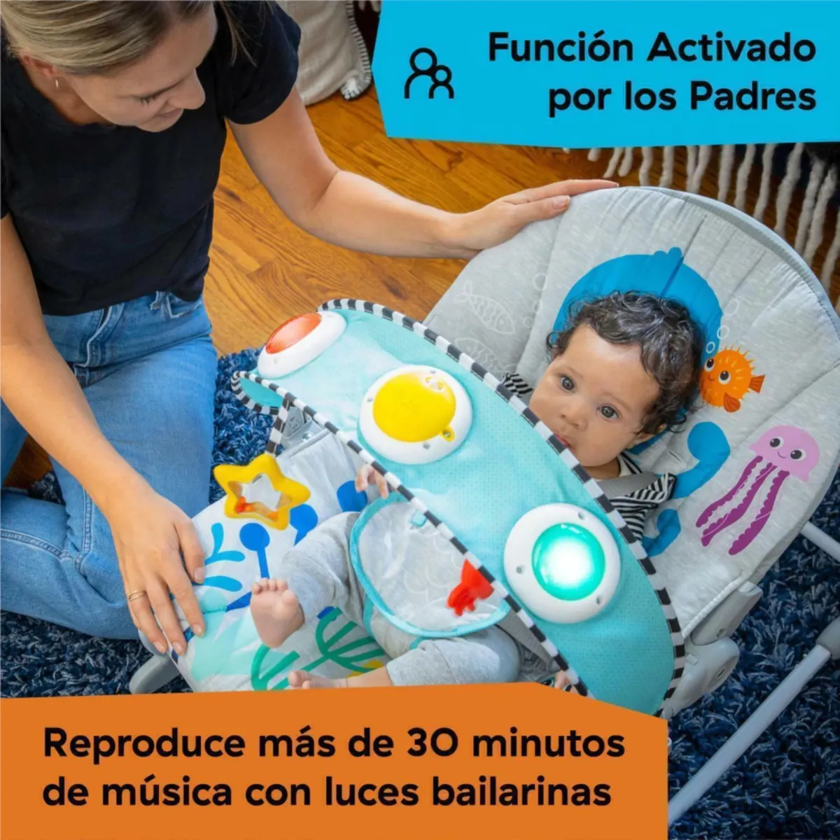 BABY EINSTEIN - Silla Nido Kick to It Opus Baby Einstein