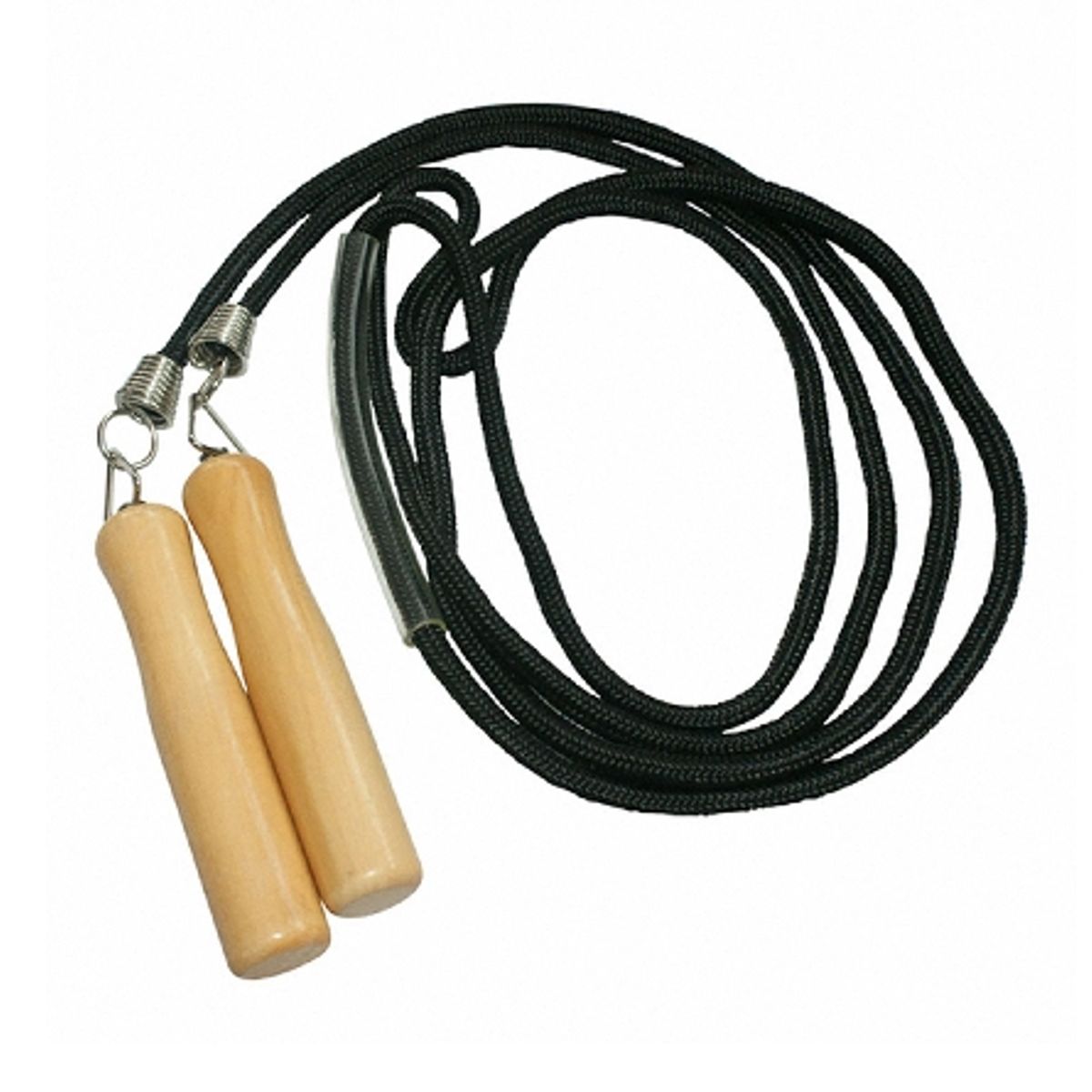 GENERICO - CUERDA DE SALTO MANGOS DE MADERA