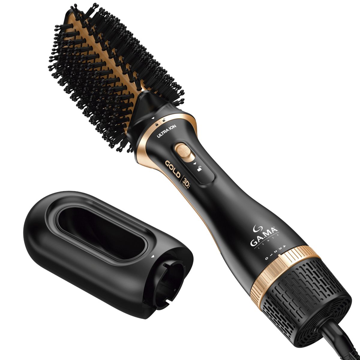 GAMA - Cepillo Secador Modelador Gama Styler 3d Therapy Ion Gold