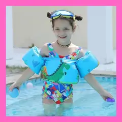 MOVI - SALVAVIDAS Y FLOTADOR PARA NIÑA 2 EN 1 - NIÑA