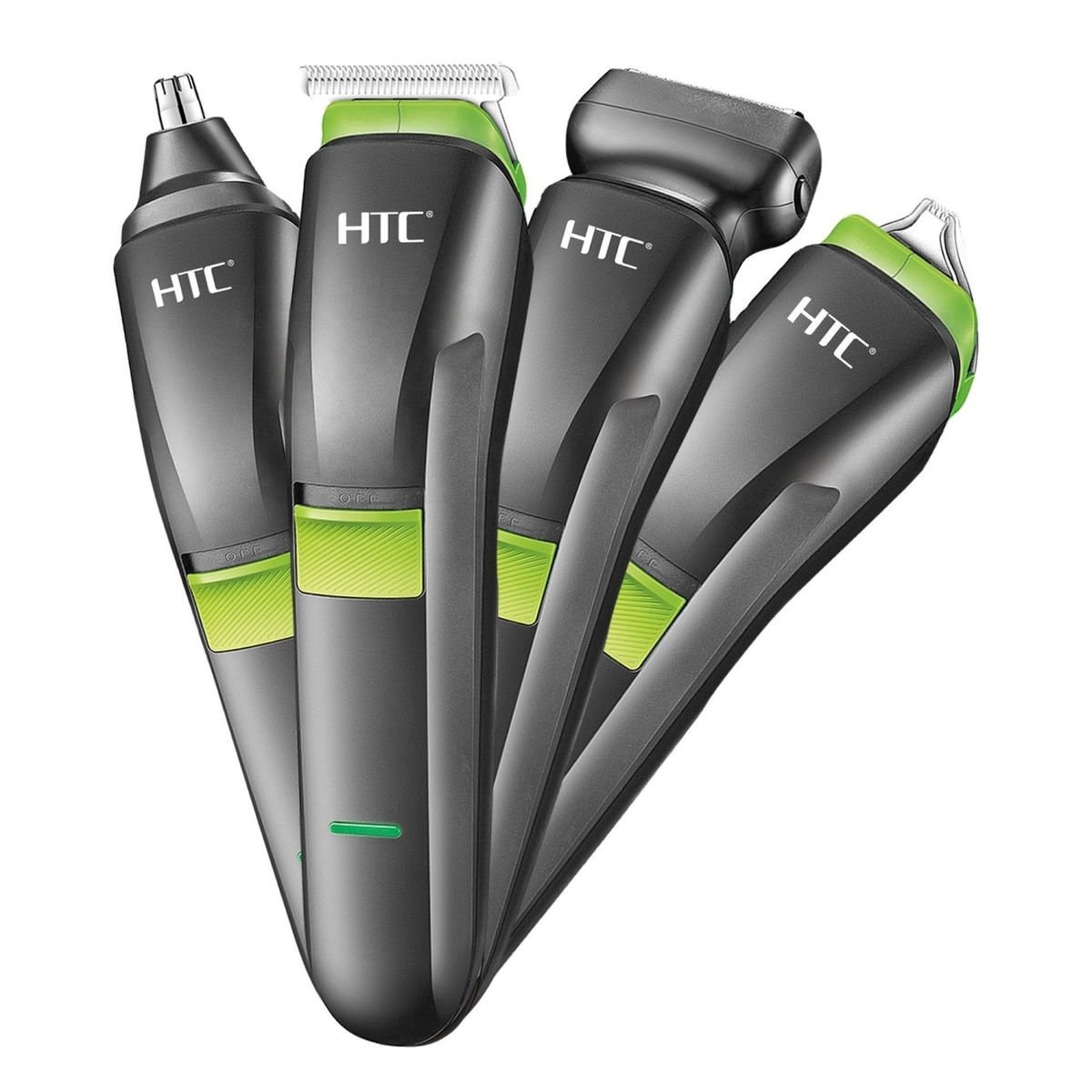 HTC - Cortadora De Pelo Set Cuidado Personal 4 en 1 HTC AT-1211