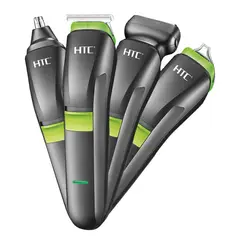 HTC - Cortadora De Pelo Set Cuidado Personal 4 en 1 AT-1211
