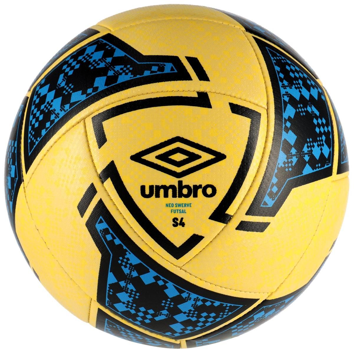 UMBRO - Pelota Futsal Umbro Neo Swerve N° 4 Amarillo/Azul