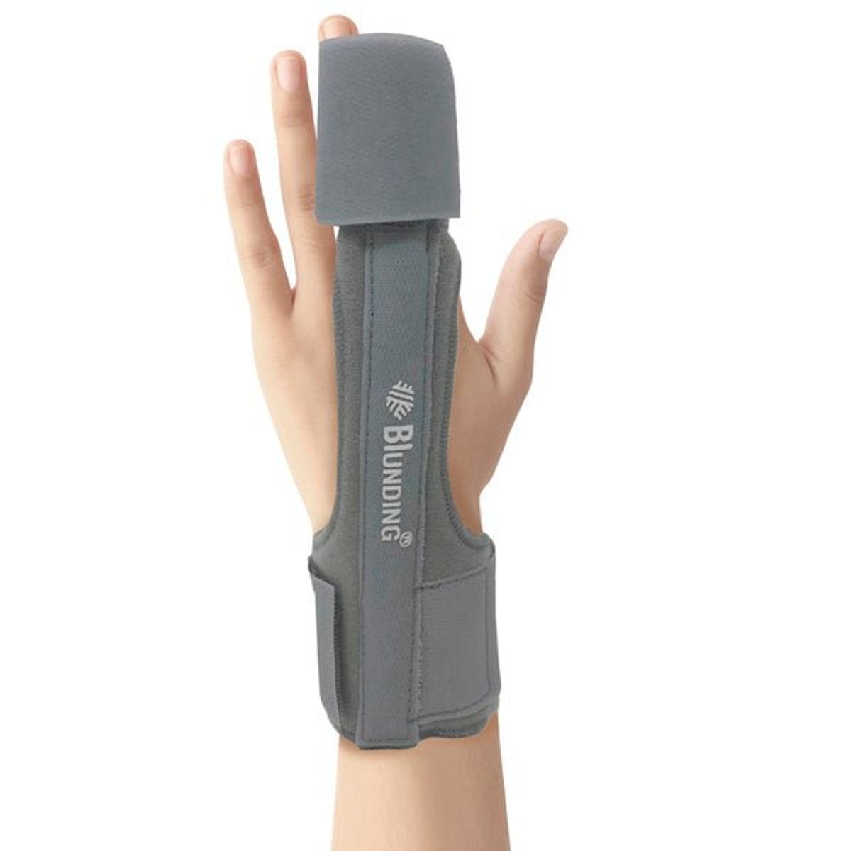 BLUNDING - Inmovilizador de Dedo Adulto Blunding  Férula Ajustable con Velcro Talla M