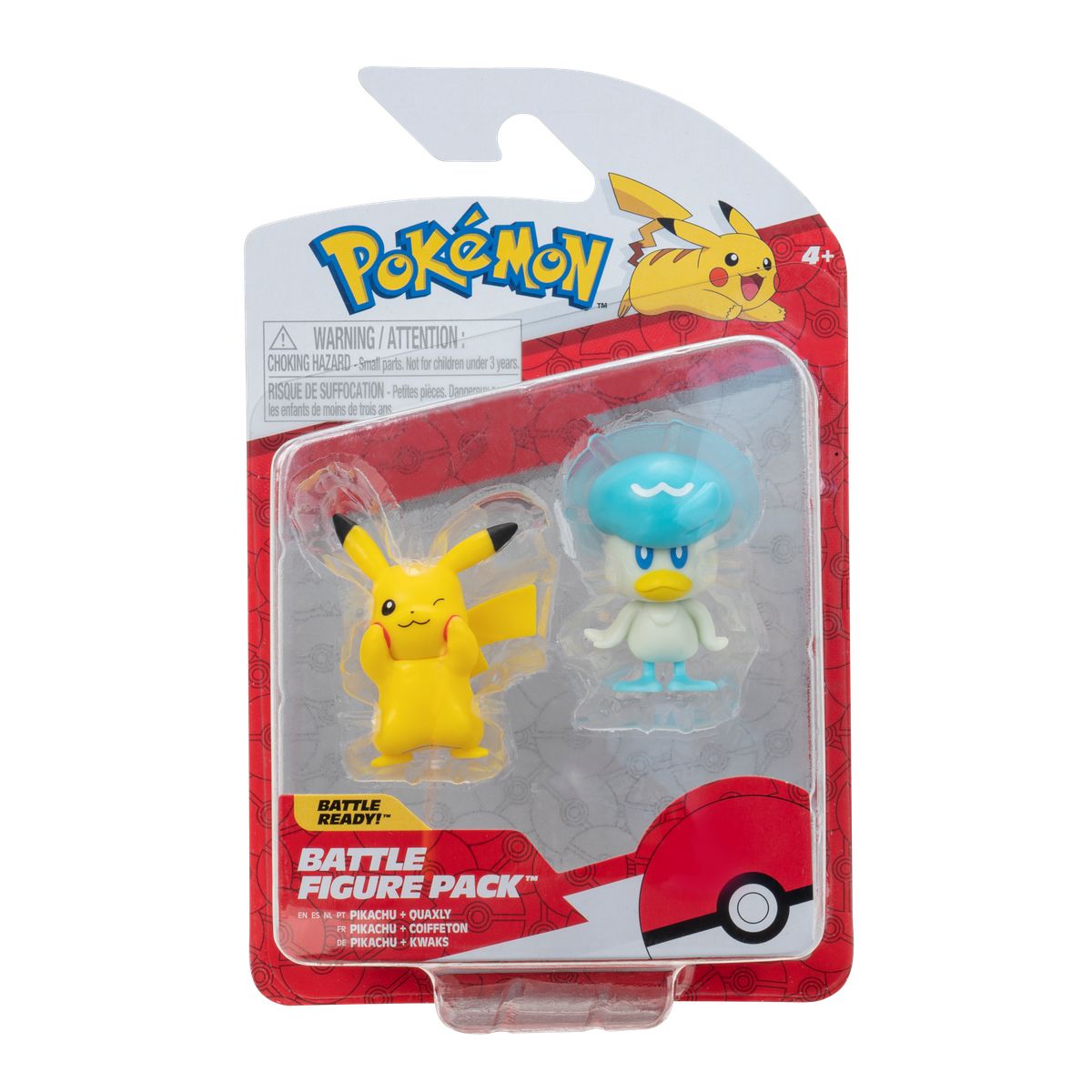 POKEMON - Pack Figuras De Quaxly Y Pikachu Pokemon