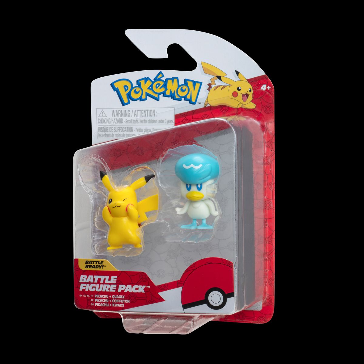POKEMON - Pack Figuras De Quaxly Y Pikachu Pokemon