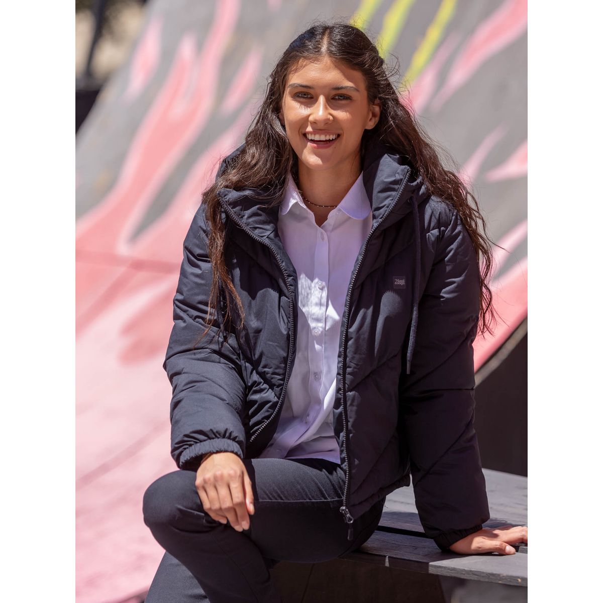 MAUI AND SONS - Parka Escolar Soluna Azul Mujer Maui and sons